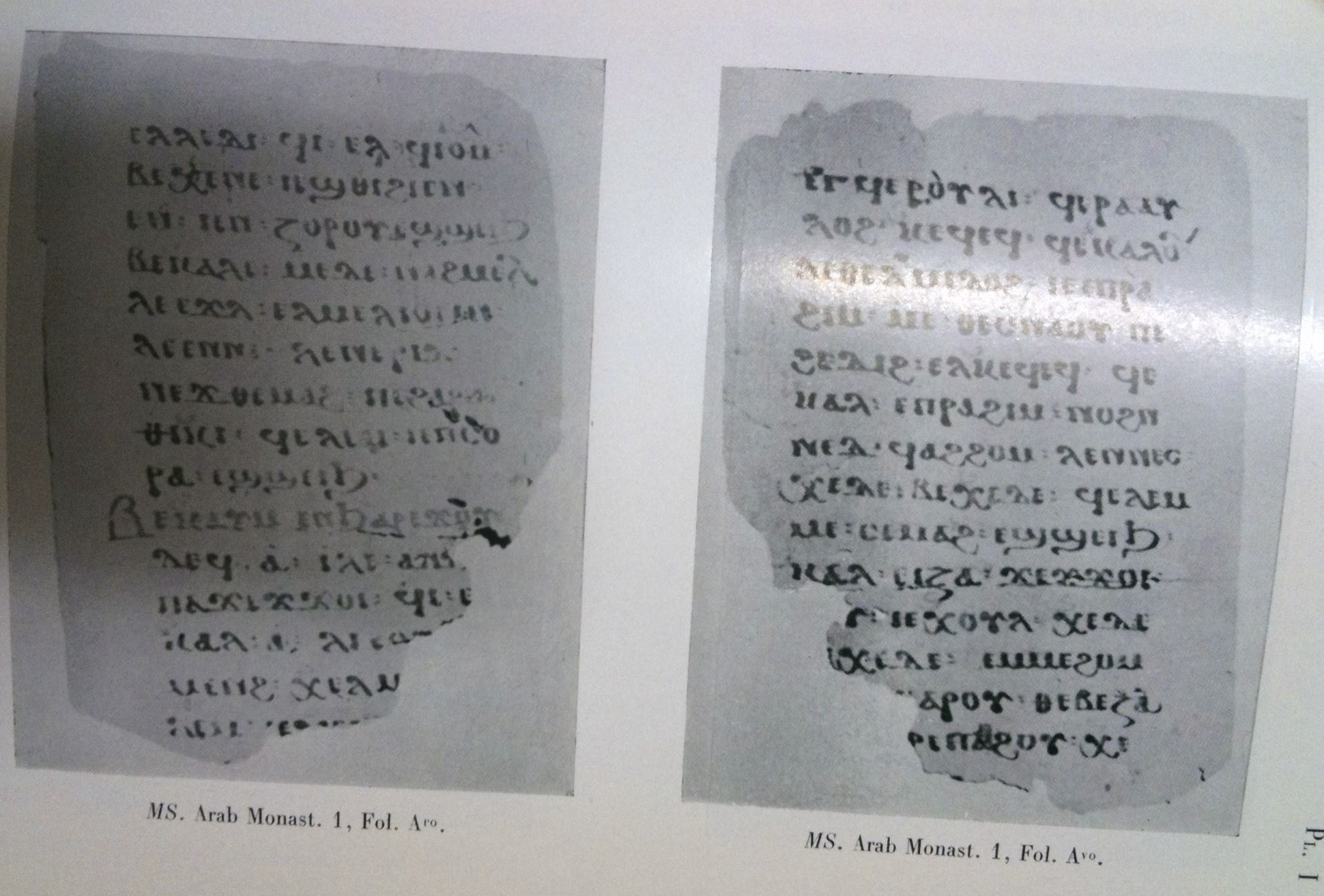 An Arabic-language manuscript in the Coptic script